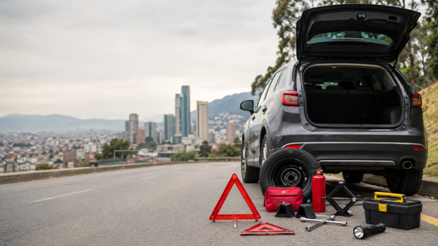 Kit de carretera completo: qué debe llevar tu carro o moto para circular en Bogotá
